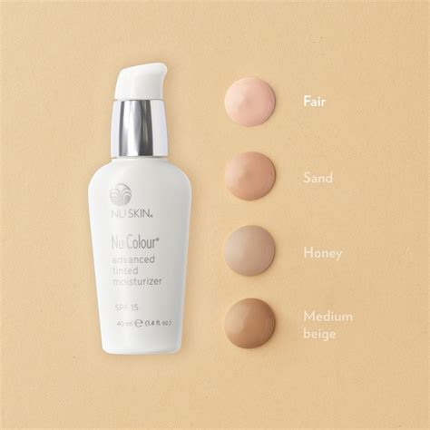 nu skin tinted moisturizer swatches